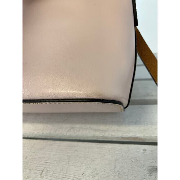 DOONEY & BOURKE LIGHT PINK SMOOTH LEATHER CROSSBODY BAG - Picture 10 of 16